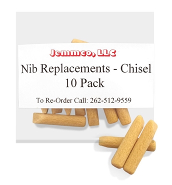 Picture of Chisel Tip Nibs - Replacement