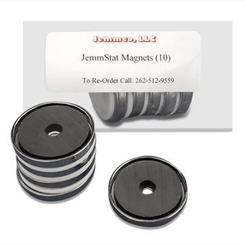 Picture of JemmStat™ Anti-Static Cord Mounting Magnets (magnets only)